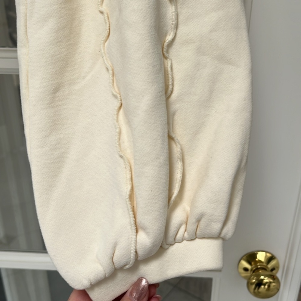Oh Polly Cropped Top/Sweatshirt Sz 4 - Picture 2 of 3